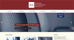 Desktop Screenshot of bm-institute.com
