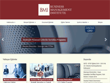 Tablet Screenshot of bm-institute.com